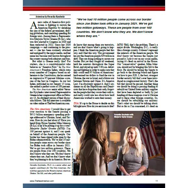 The New American magazine - March 25, 2024 - Image 2