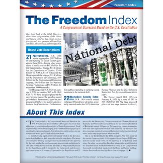 Freedom Index August 2026 reprint
