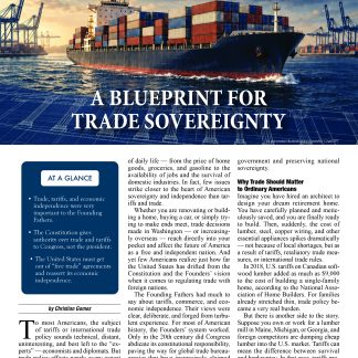 A Blueprint for Trade Sovereignty reprint