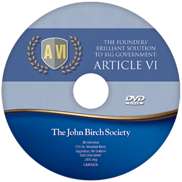 The Founders' Brilliant Solution To Big Government: Article VI presentation