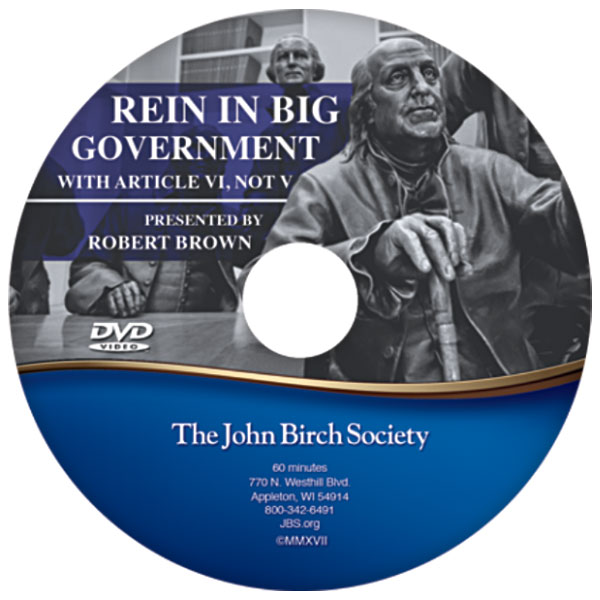 Rein In Big Government with Article VI, Not V