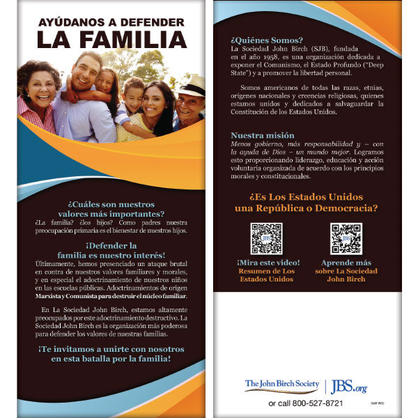 Ayudanos A Defender La Familia slim jim (Help Us Defend the Family)
